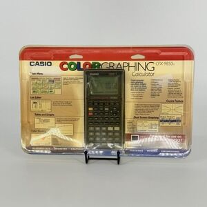 Casio CFX-9850G Color Graphing Calculator New NOS VTG Manual Included